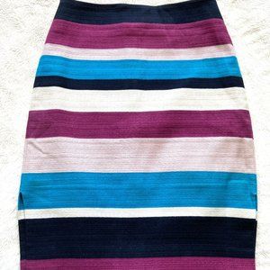 LOFT Petite Multi-Colored Pencil Skirt - Like New